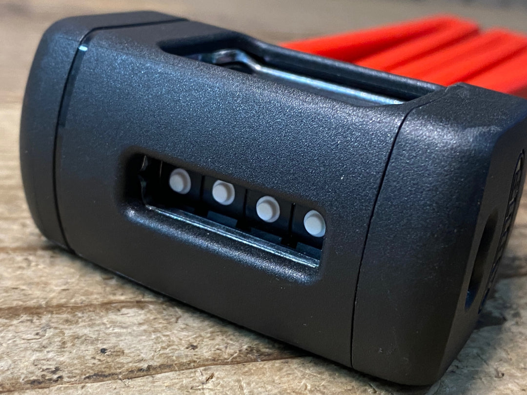 JM169 アブス ABUS BORDO LITE 650C ブレードロック 赤