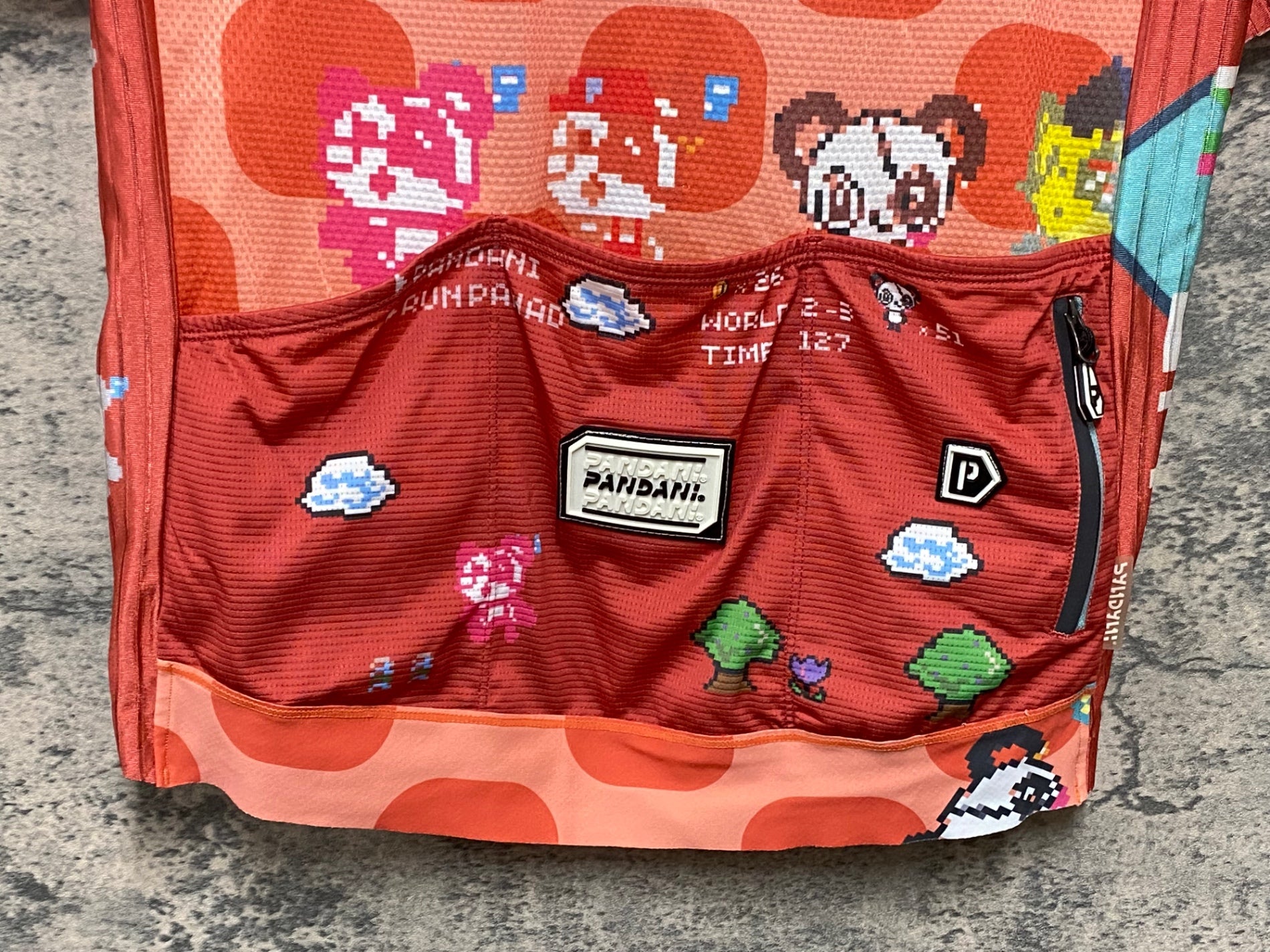 KD092 パンダーニ Pandani 半袖 サイクルジャージ オレンジ L – BICI