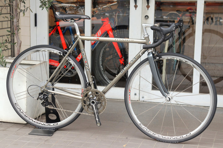 LUA595 デローザ DE ROSA チタニオ TITANIO カンパニョーロ コーラス 11S チタン ロードバイク 【横浜店】