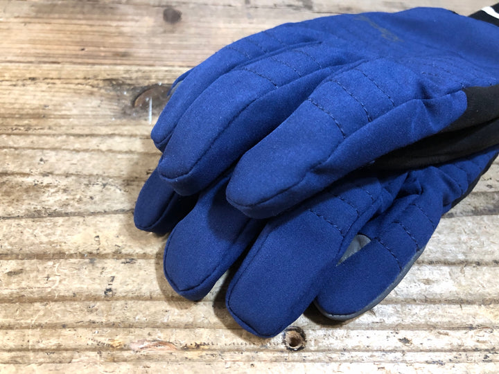 KE378 ラファ Rapha WINTER GLOVES 長指 サイクルグローブ 裏起毛 XS 紺