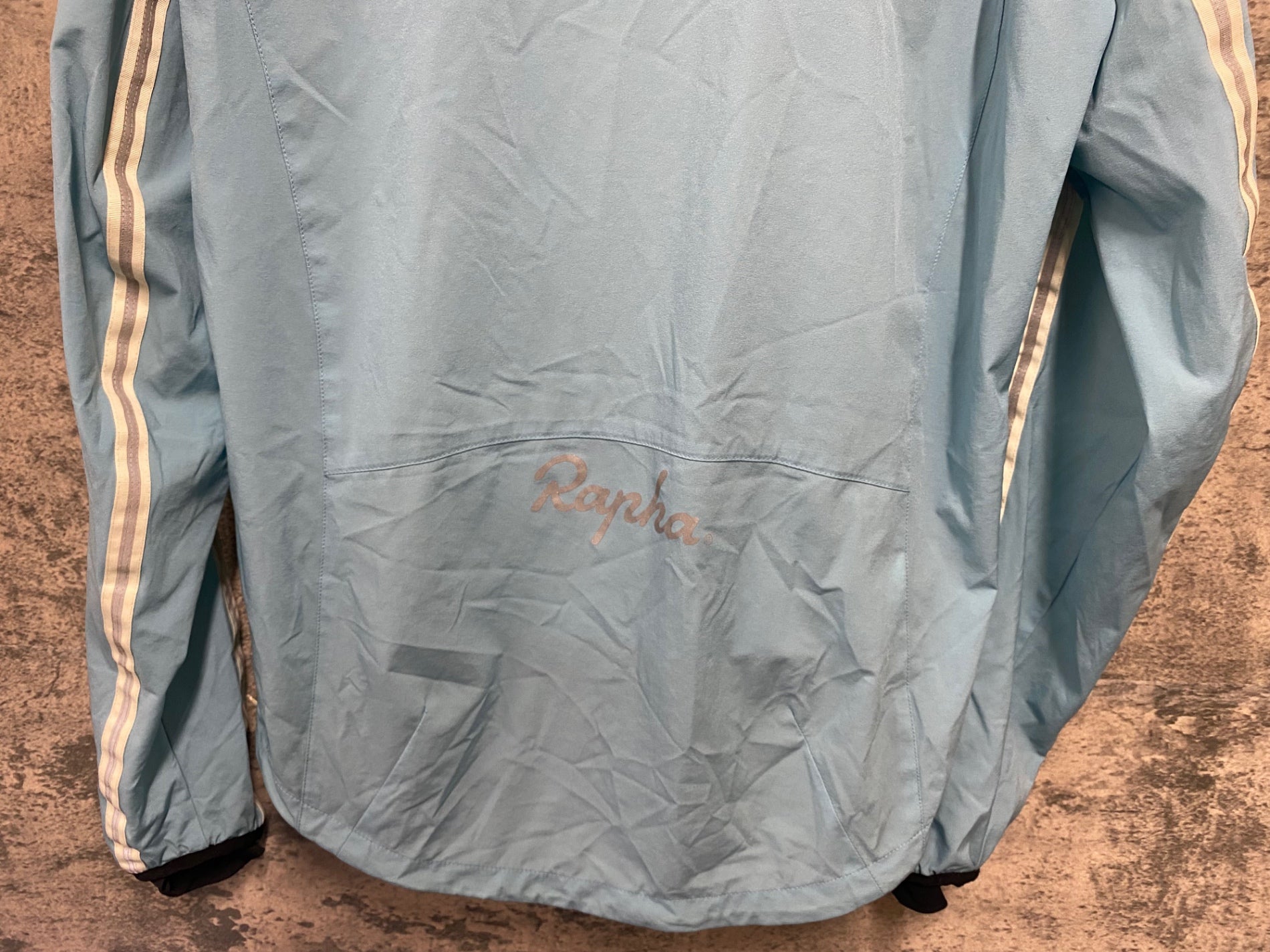 KA863 ラファ Rapha WIND JACKET 長袖 ウインドブレイカー 水色 M