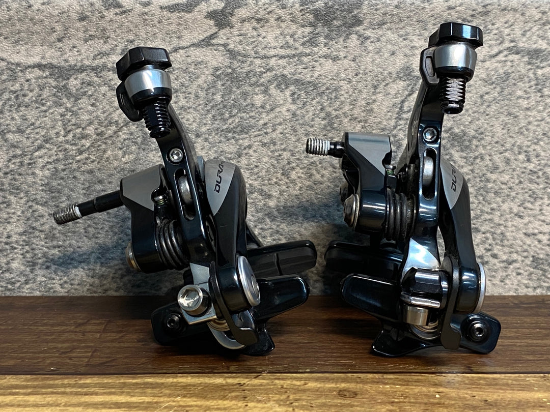 JA461 シマノ SHIMANO デュラエース DURA-ACE BR-9000 キャリパーブレーキ 前後セット ※固定ナット、ワッシャー欠品