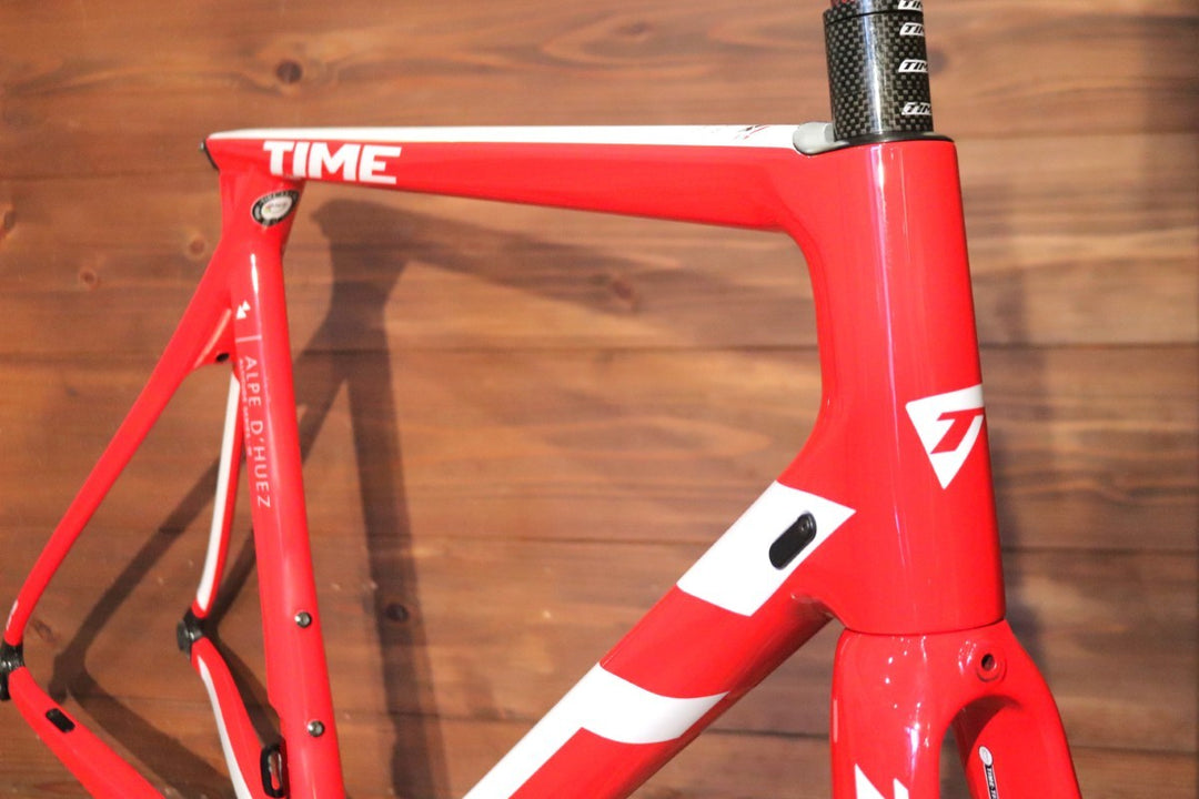 タイム TIME アルプデュエズ ALPE D’HUEZ 01 AKTIVフォーク 2018 Mサイズ カーボン ロードバイク フレームセット 【東京南麻布店】