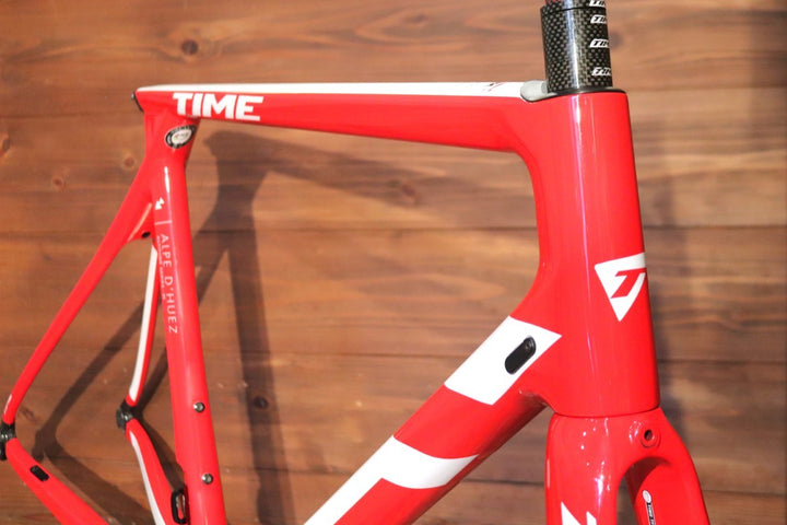 タイム TIME アルプデュエズ ALPE D’HUEZ 01 AKTIVフォーク 2018 Mサイズ カーボン ロードバイク フレームセット 【東京南麻布店】