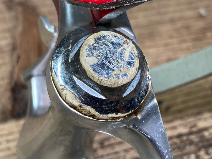 JE812 カンパニョーロ Campagnolo コルサレコード CORSA RECORD  Cレコード フラットペダル トゥークリップ
