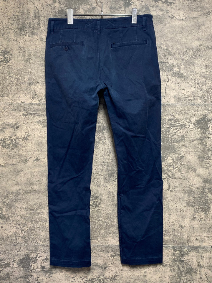 KI175 ラファ Rapha COTTON TROUSERS ORIGINAL FIT ロングパンツ ネイビー 32W 32L