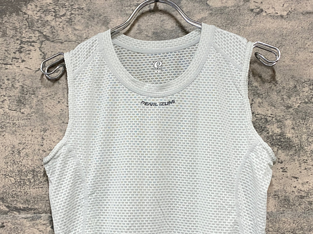 KG606 パールイズミ PEARL iZUMi ノースリーブ ベースレイヤー 白 M
