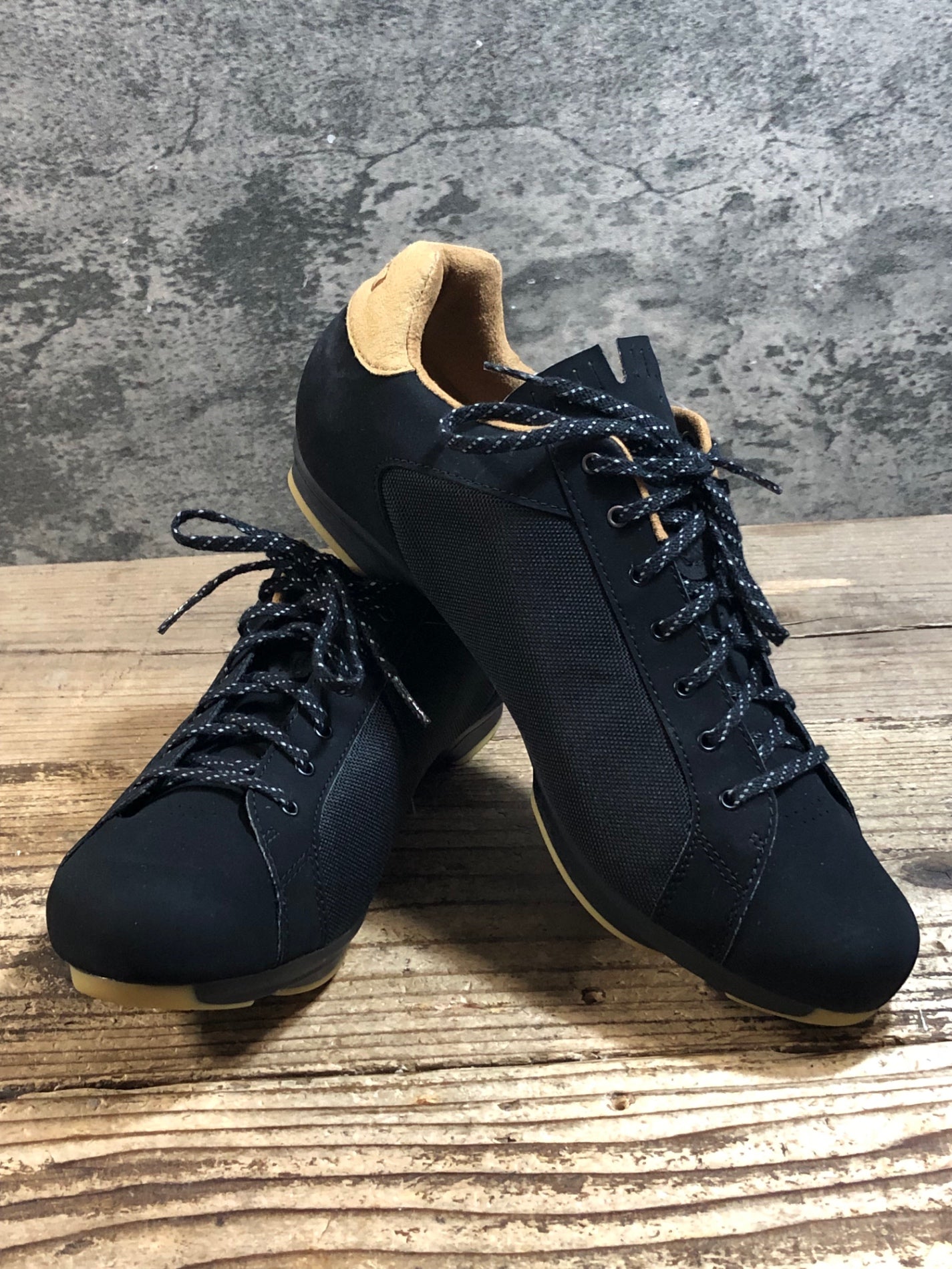 JX478 ジロ GIRO REPUBLIC ビンディングシューズ 2穴 レース 黒 茶