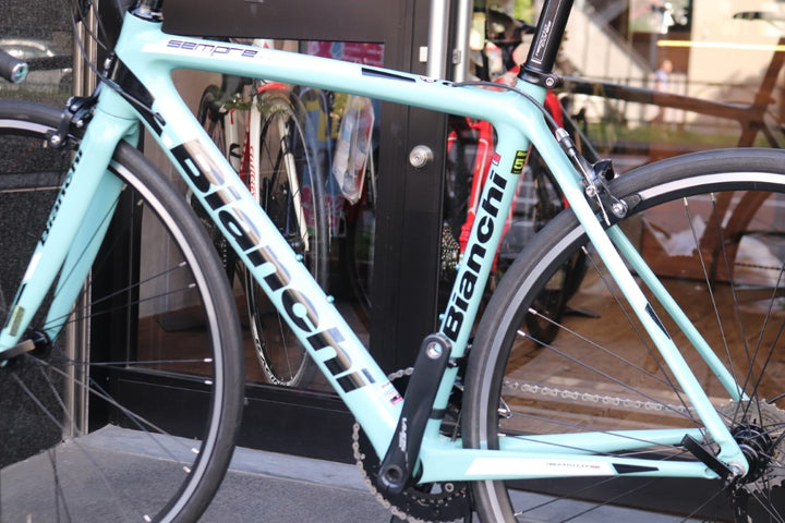 ビアンキ BIANCHI センプレ SEMPRE PRO 2018年モデル 53サイズ シマノ ソラ R3000 9S カーボン ロードバイク 【東京南麻布店】