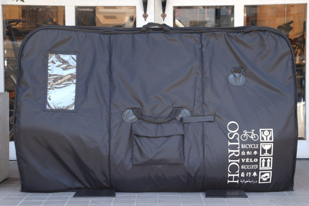 オーストリッチ OSTRICH OS-500 トラベルバッグ クッション付き 輪行袋 黒 【横浜店】