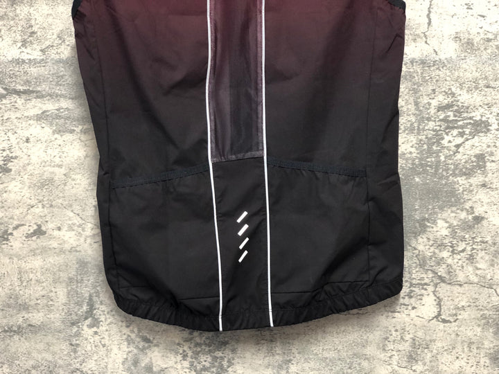 KK705 モーゼン morethan サイクルベスト ジレ 赤黒 XL