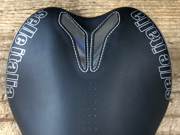 KO316 セライタリア selle ITALIA SLR S1 サドル 黒 134mm TITANIUM ※デカール加工