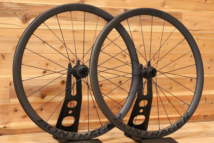 ボントレガー BONTRAGER アイオロス AEOLUS ELITE 35 TLR DISC シマノ 11/12S 21C カーボン チューブレスレディ ホイールセット 【広島店】