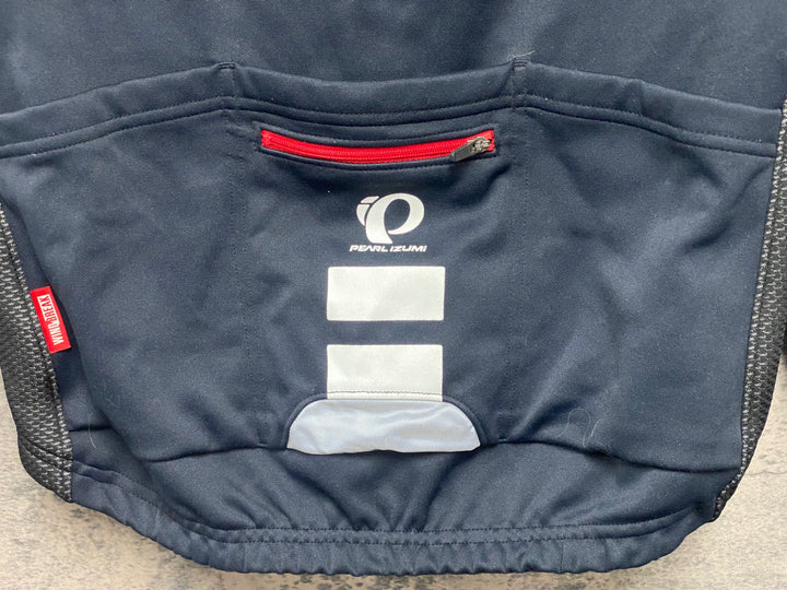 JU566 パールイズミ PEARL iZUMi AIRventilation 長袖 サイクルジャケット 黒 TS 裏起毛 WINDBREAK