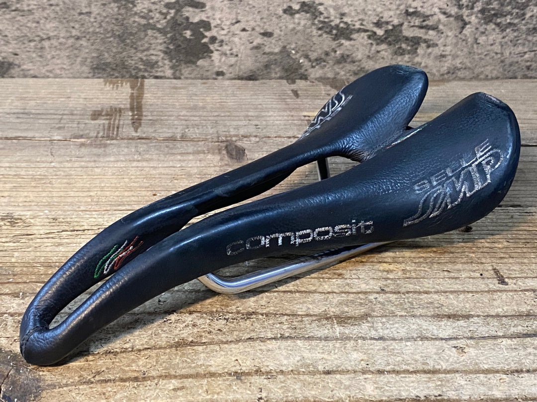 KA320 SELLE SMP composit サドル 黒 130mm inoxレール ※座面擦れ傷,劣化