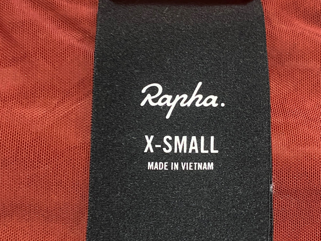 KE379 ラファ Rapha BREVET INSULATED JACKET 長袖 サイクルジャケット XS レッドブラウン