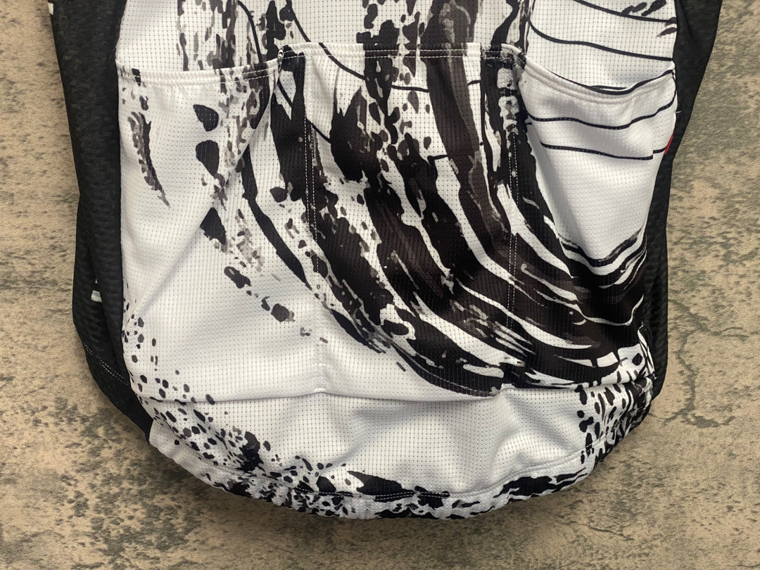 JN359 ルコックスポルティフ le coq sportif 半袖 サイクルジャージ 白 L