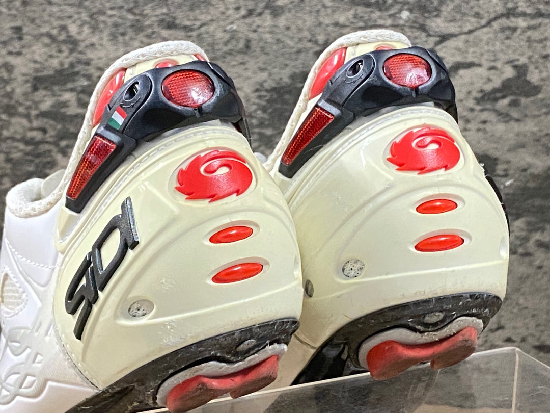 KM200 シディ SIDI SHOT ビンディングシューズ 3穴 白 EU41