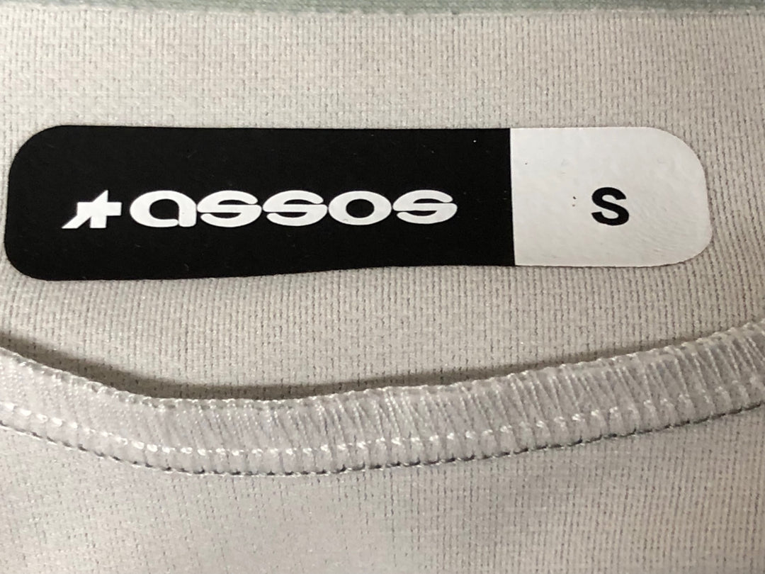 JO804 アソス ASSOS INTERSTELLAR EQUIPE RS JERSEY TARGA space silver 半袖 サイクルジャージ 白 グレー S