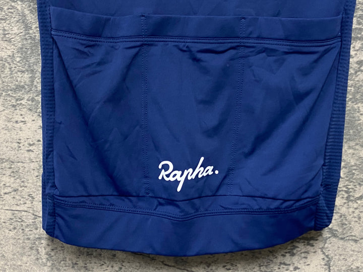 KJ972 ラファ Rapha CORE LIGHTWEIGHT JERSEY 半袖 サイクルジャージ 青 XS