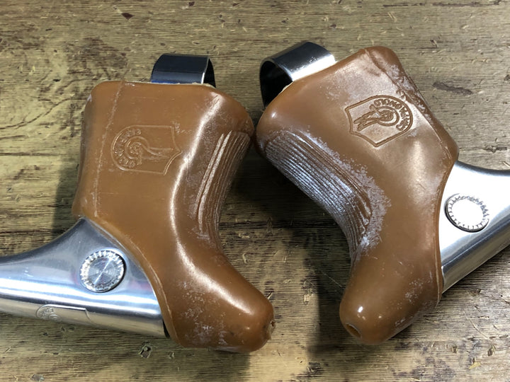 KL626 カンパニョーロ CAMPAGNOLO ブレーキレバー 左右セット ※ブラケットカバー劣化