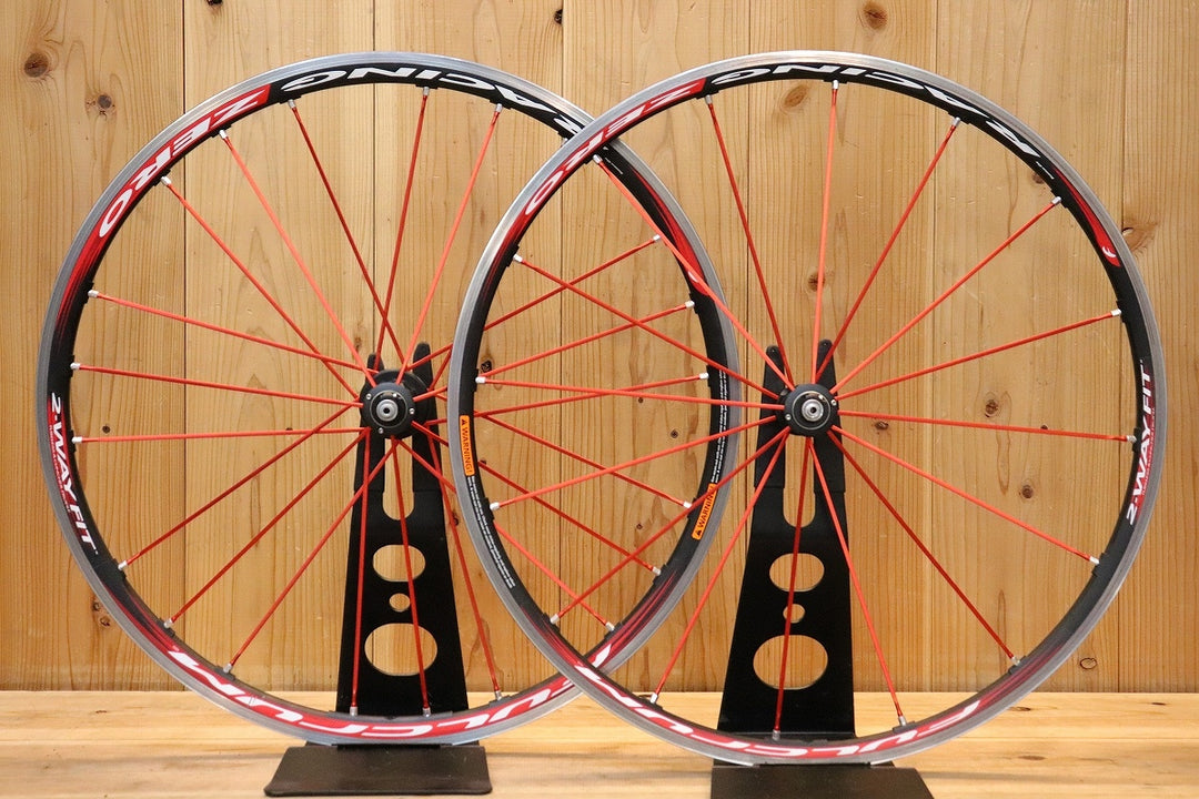 フルクラム FULCRUM レーシング ゼロ RACING ZERO 2WAY-FIT アルミ チューブレス ホイールセット シマノ 11/12S ナローリム 15C 【芦屋店】