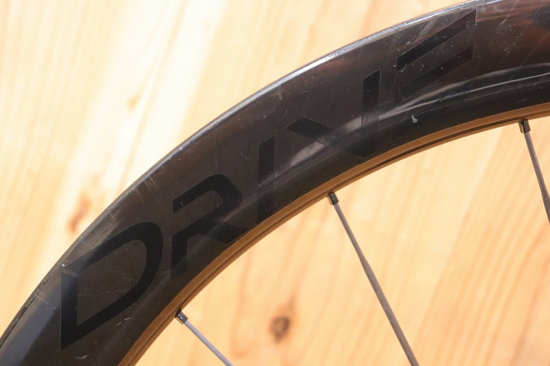 エリートホイールズ ELITE WHEELS ドライブ DRIVE 50D カーボン チューブレスレディ フロントホイール 【芦屋店】