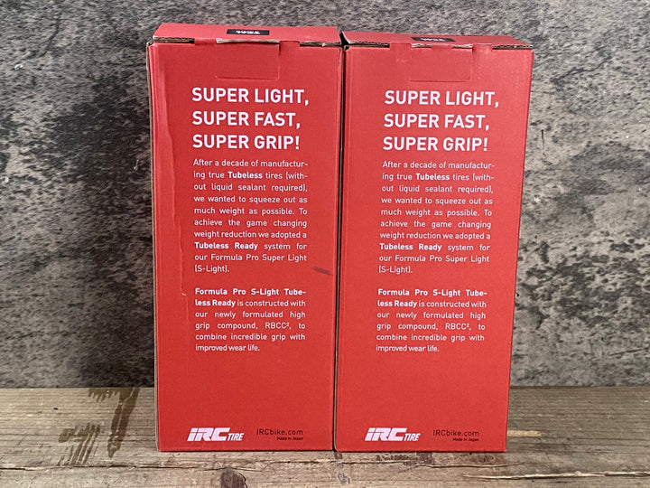 JU725 iRC FORMULA PRO TUBELESS READY チューブレスレディ タイヤ 700x30C 2本セット