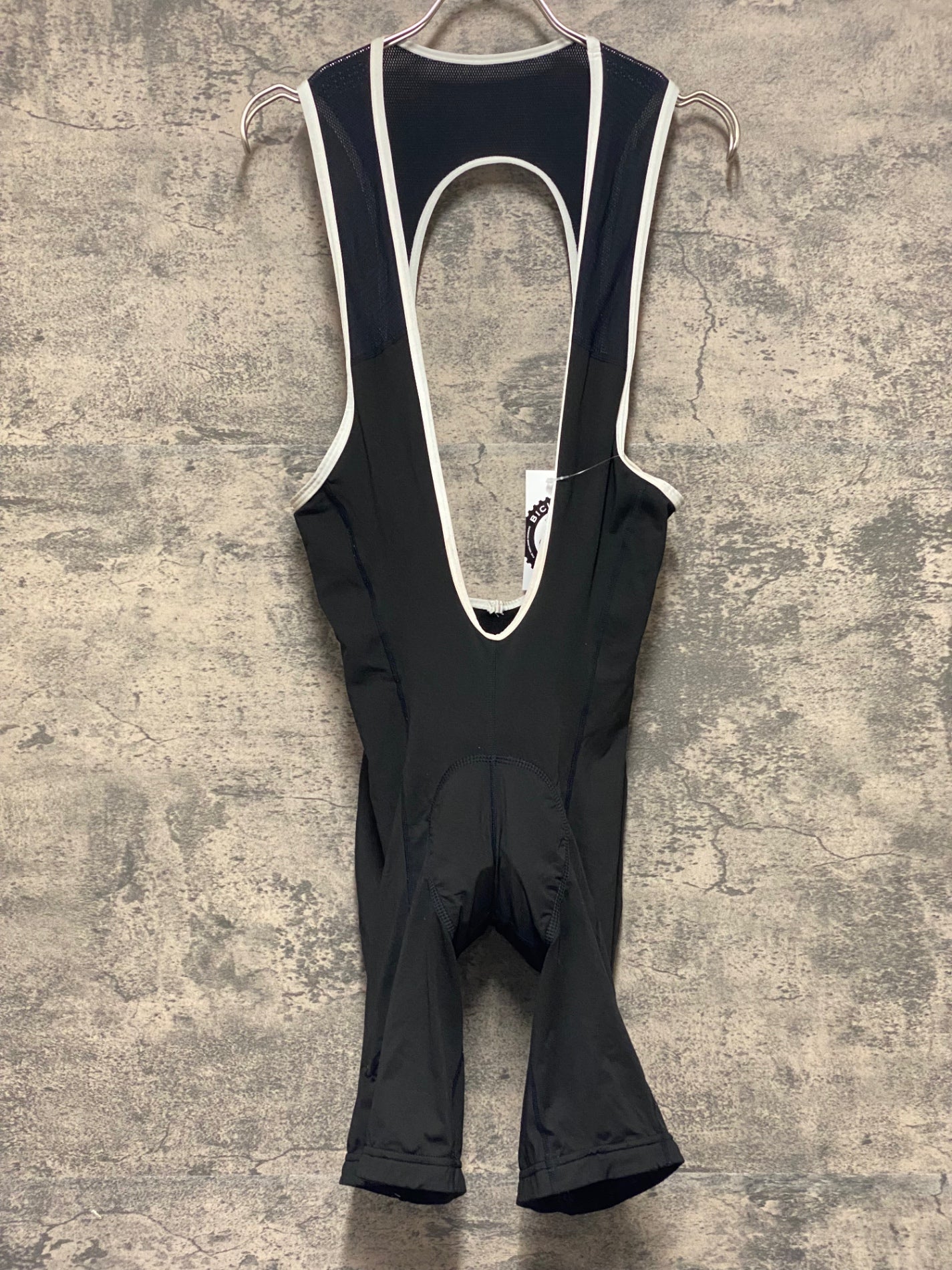 KI201 ラファ Rapha ビブショーツ 黒 M ※裾ゴム劣化切れのためジャンク