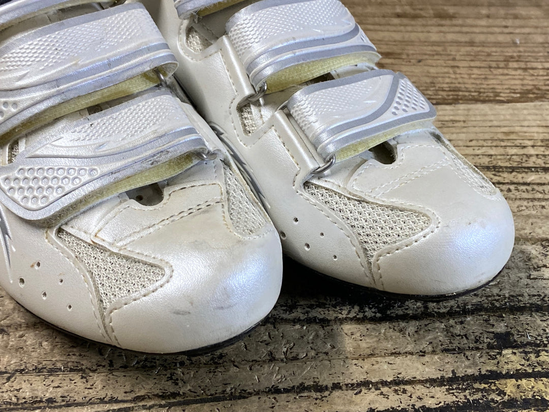 JU551 シディ SIDI SCARPE ZEPHYR WOMAN ビンディングシューズ 白 37 1/2