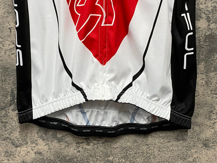 JX561 スポーツフル sportful 半袖 サイクルジャージ 白 L