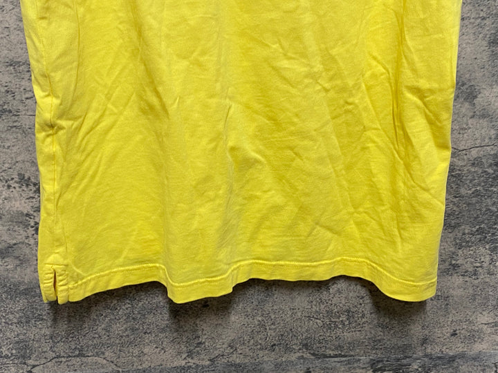 JO862 ルコックスポルティフ le coq sportif 半袖 ポロシャツ 黄 L Le Tour de France