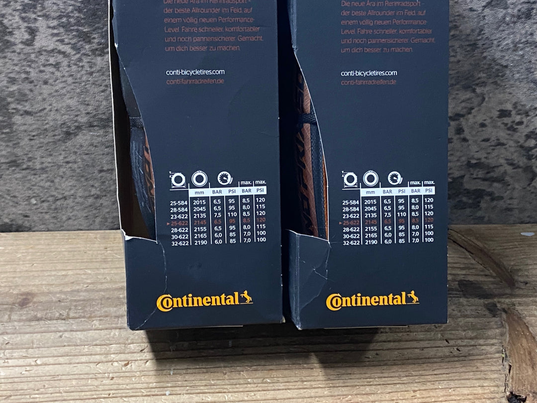 KM161 コンチネンタル Continental GRAND PRIX 5000 700x25C クリンチャータイヤ 2本セット