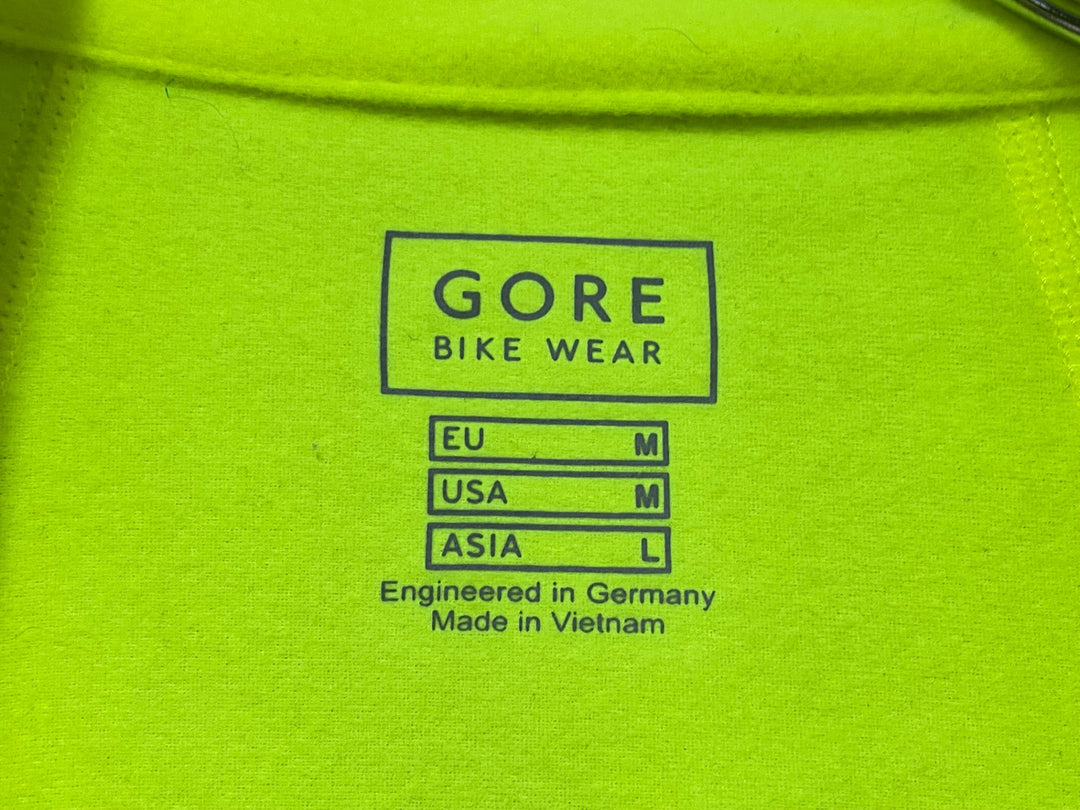 KH009 ゴアバイクウェア GORE BIKE WEAR 長袖 サイクルジャケット 黄色 L