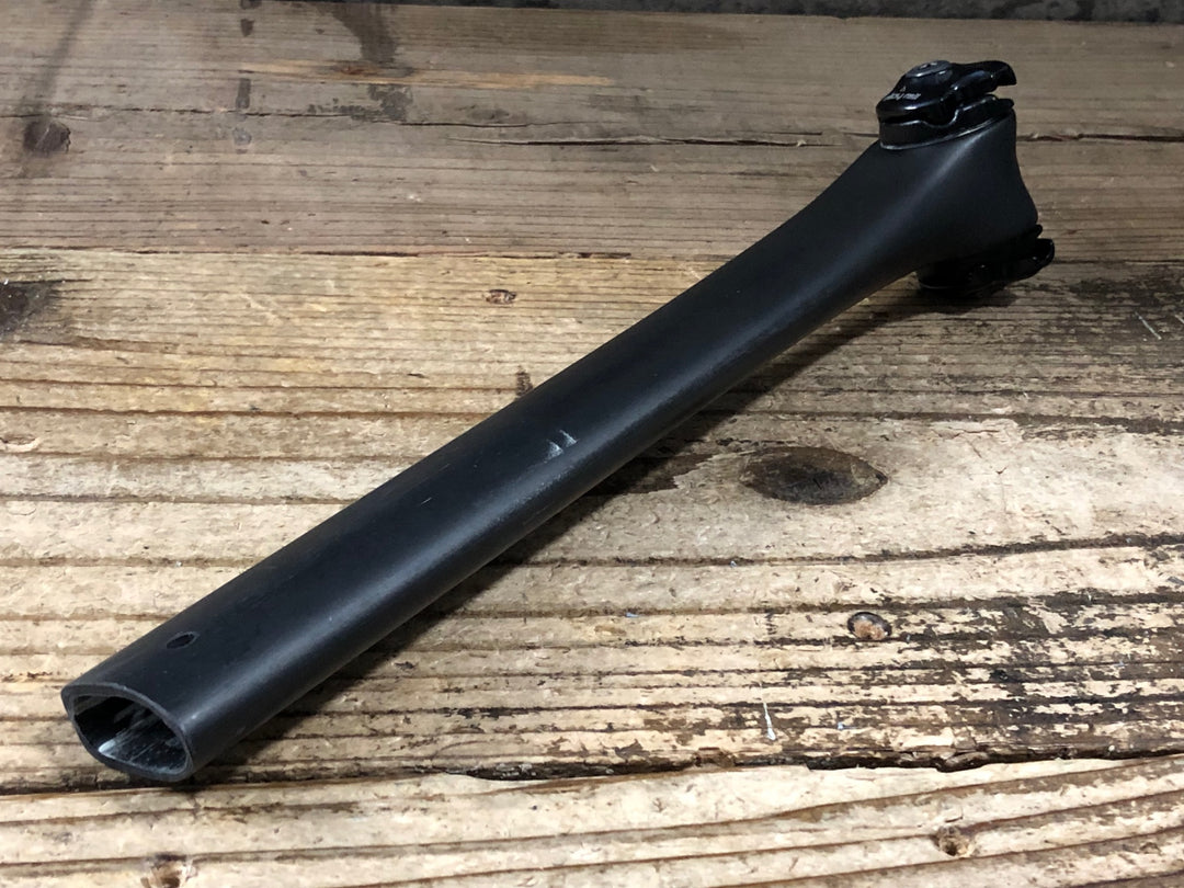 KF296 スペシャライズド SPECIALIZED S-WORKS TARMAC SL8 CARBON POST カーボン シートポスト 270mm 0mmオフセット alloyレール ※カット済み