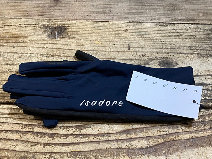 KD147 イザドア Isadore Autumn Spring Gloves 長指 グローブ 紺 XL 裏起毛 未使用