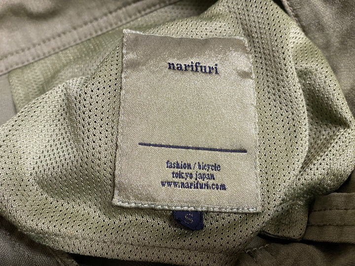 JE542 ナリフリ narifuri NF520 七分丈 サイクルパンツ ニッカーパンツ オリーブ S