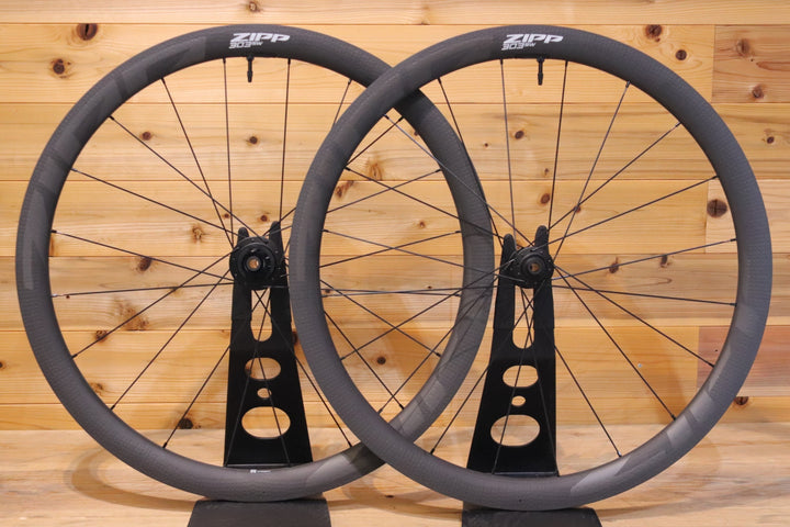 未走行 センサーモデル ジップ ZIPP 303 SW DISC シマノ 11S/12S 25㎜ フックレス カーボン チューブレス ロードバイク ホイールセット 【広島店】