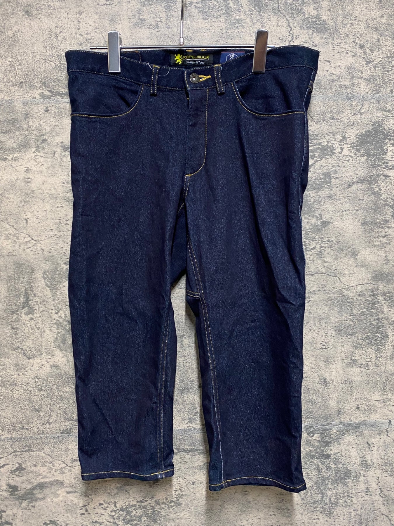 JO346 カペルミュール KAPELMUUR デニム サイクルパンツ 七分丈 L