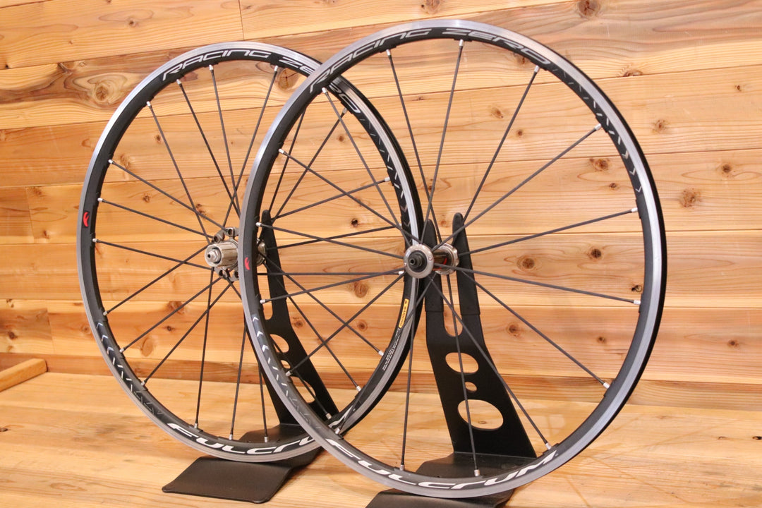 フルクラム FULCRUM レーシング ゼロ RACING ZERO シマノ 11S/12S 17C アルミ クリンチャー ホイールセット 【広島店】