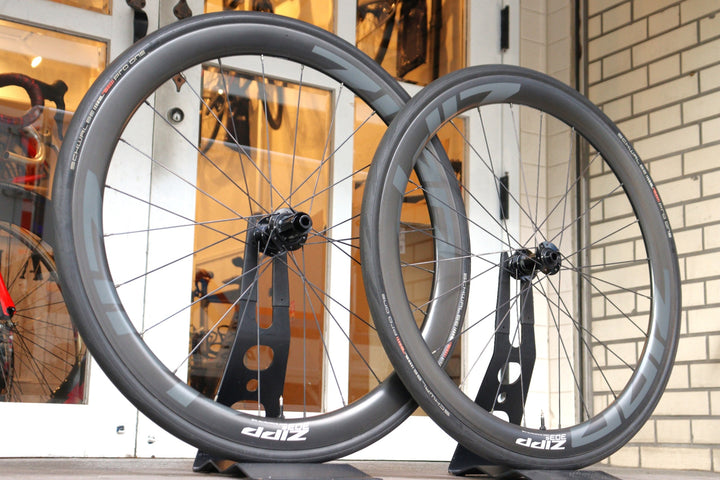 ジップ ZIPP 303S DISC カーボン クリンチャー チューブレスレディ ホイールセット シマノ11/12S 【横浜店】