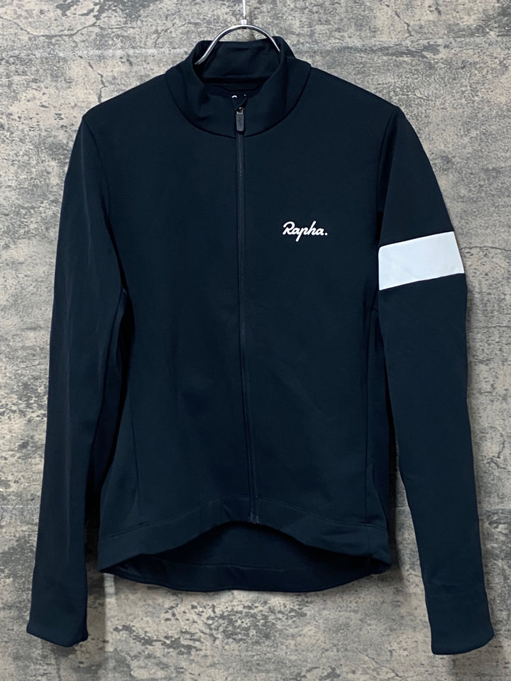 KA821 ラファ rapha MEN’S CORE WINTER JACKET 長袖サイクルジャケット M 黒 裏起毛