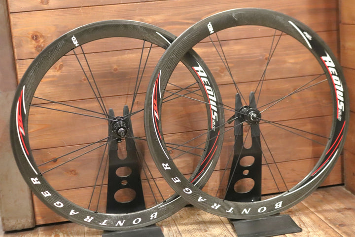 ボントレガー BONTRAGER アイオロス AEORUS 5.0 カーボン チューブラー ホイールセット シマノ11S/12S 【東京南麻布店】