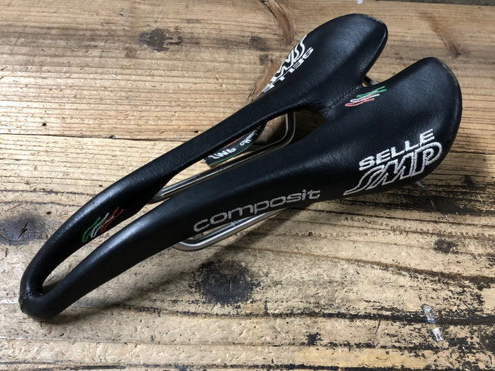 KE045 セラ SELLE SMP コンポジット Composite サドル ステンレスレール ブラック