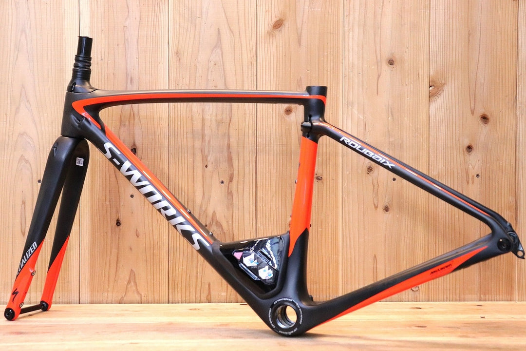 スペシャライズド SPECIALIZED エスワークス ルーベ S-WORKS ROUBAIX DISC 2018年モデル 49サイズ カーボン ロードバイク フレームセット 【芦屋店】