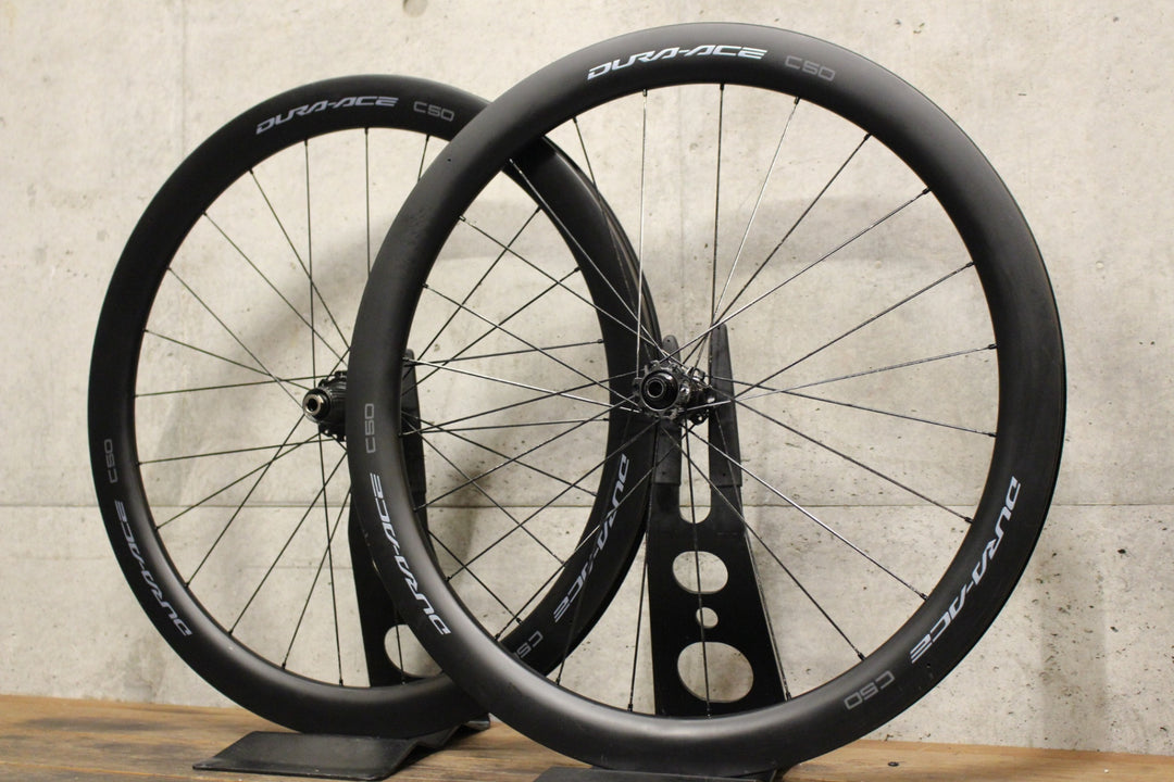 シマノ SHIMANO デュラエース DURA-ACE WH-R9270-C50-TL シマノ 12S 21C カーボン チューブレス ホイールセット 【福岡店】