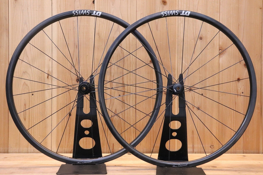 DT SWISS PRC 1100 DICUT 24 MON CHASSERAL カーボン チューブレスレディ ホイールセット シマノ 11S/12S 【芦屋店】
