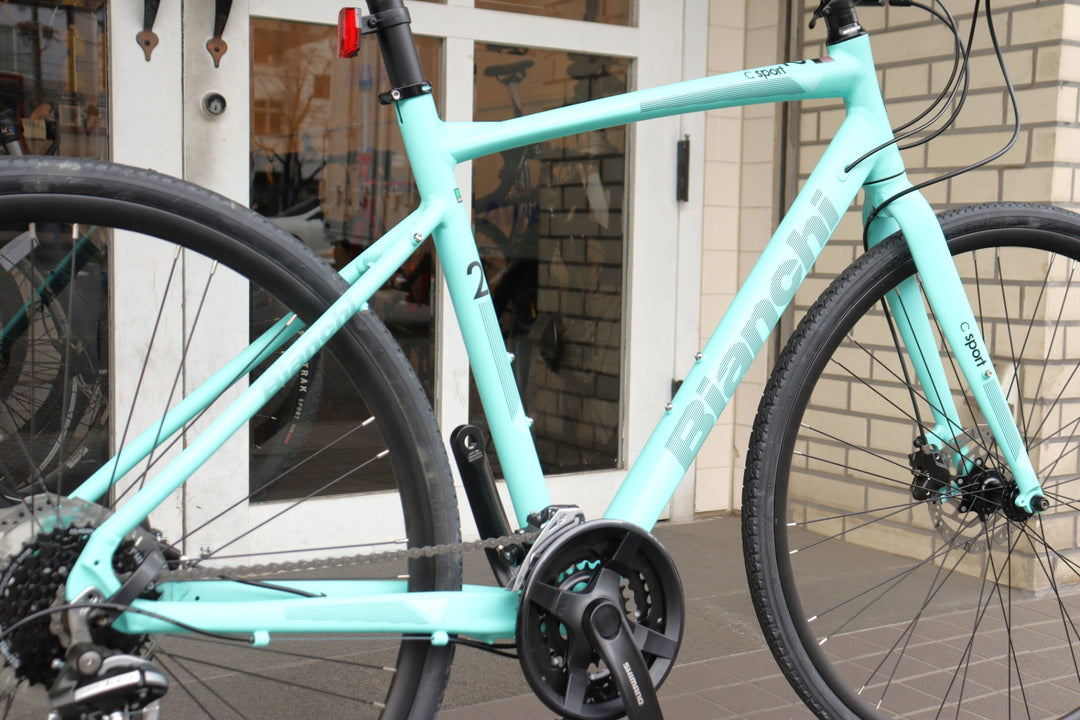 ビアンキ Bianchi C SPORT 2 DISC 2021モデル 51サイズ シマノ アセラ MIX 8S アルミ クロスバイク 【横浜店】