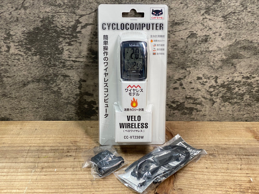 JF015 キャットアイ CATEYE VELO WIRELESS サイクルコンピューター
