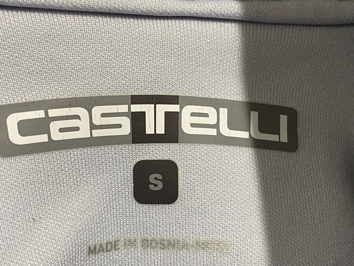 KB404 カステリ CASTELLI 長袖 サイクルジャケット 白 S 裏起毛